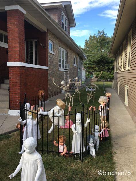 doll halloween yard|More.